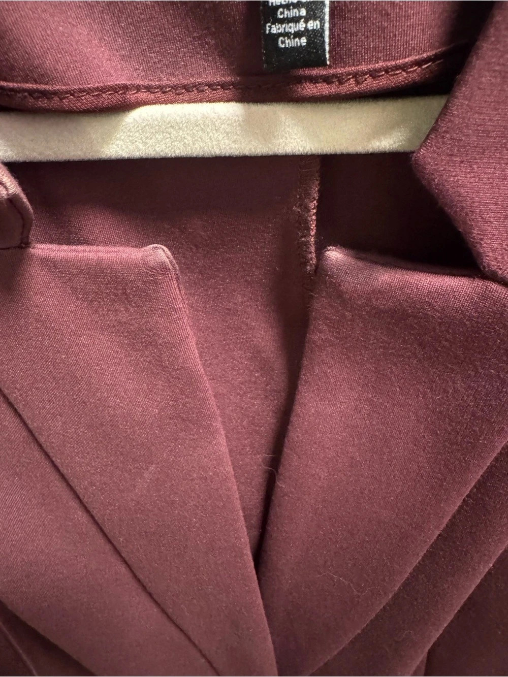 ELOQUII Burgundy Pantsuit Sizes 20 & 22 Like New - Picture 9 of 11